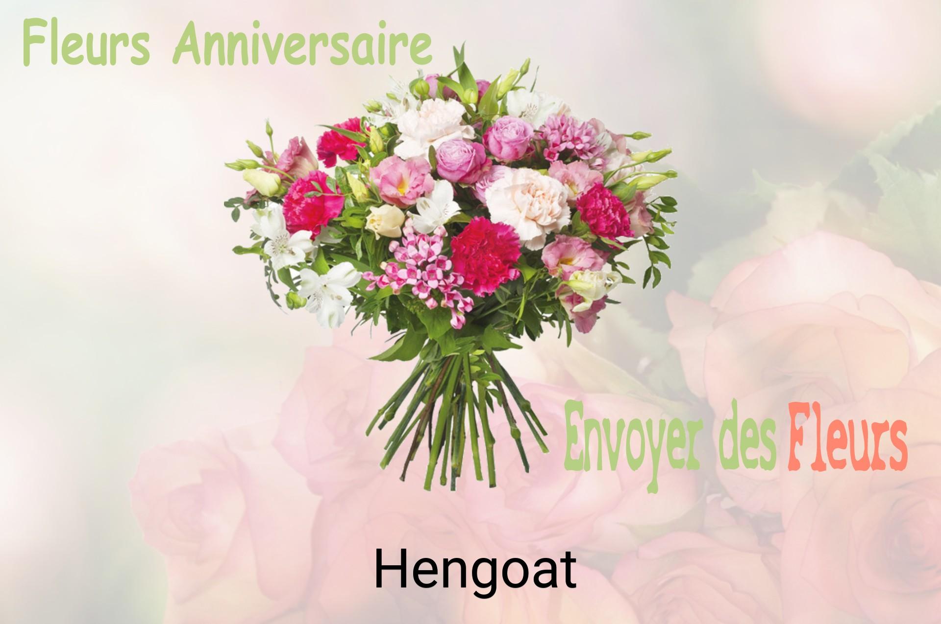Bouquet de fleurs d’anniversaire livré à Hengoat